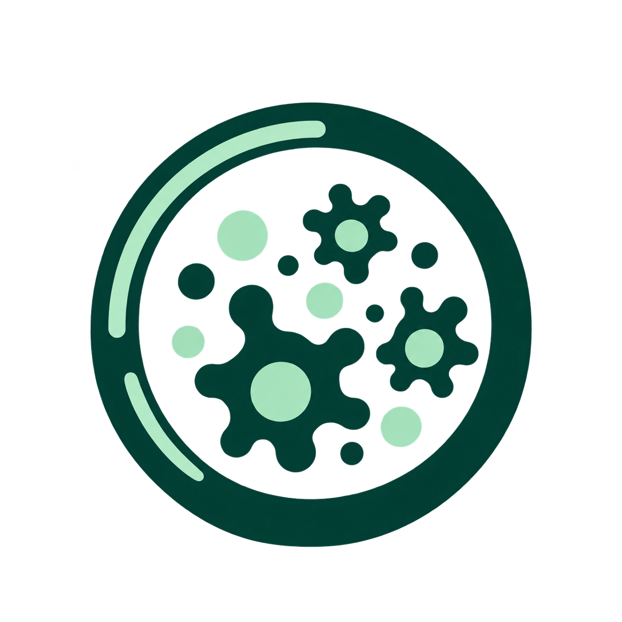 Illustration af skimmelsporer
